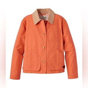 LL BEAN Lightweight Field Jacket in Faded Orange NEW